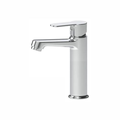 Single Lever Basin Mixer Jumbo with 600mm Long SS Braide Chrome